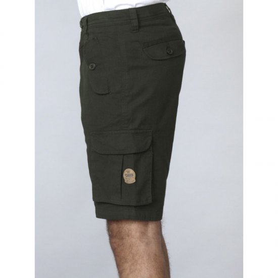 D555 Larry Cargo Shorts Khaki - Šortky - Šortky W40-W60