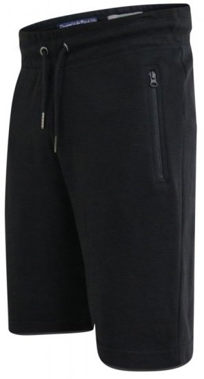 D555 Jackie Ribbed Jersey Shorts Black - Tepláky & teplákové kraťasy - Tepláky & Teplákové kraťasy - 2XL-12XL