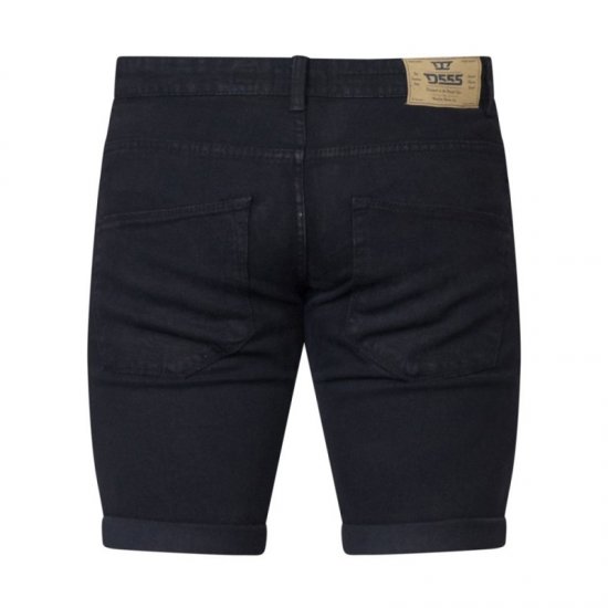 D555 Jude Stretch Denim Shorts Black - Šortky - Šortky W40-W60
