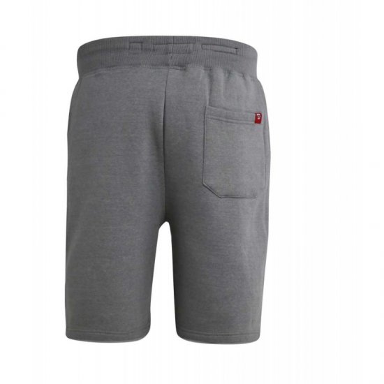 D555 Lindon Jersey Shorts Grey - Tepláky & teplákové kraťasy - Tepláky & Teplákové kraťasy - 2XL-12XL