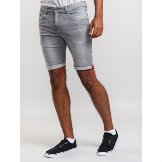 D555 Griffin Denim Shorts Grey - Šortky - Šortky W40-W60