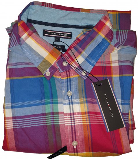 Tommy Hilfiger Renzo Check Shirt - Motleyho bláznivý aprílový výpredaj - 