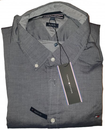 Tommy Hilfiger Two Tone Shirt - Motleyho bláznivý aprílový výpredaj - 