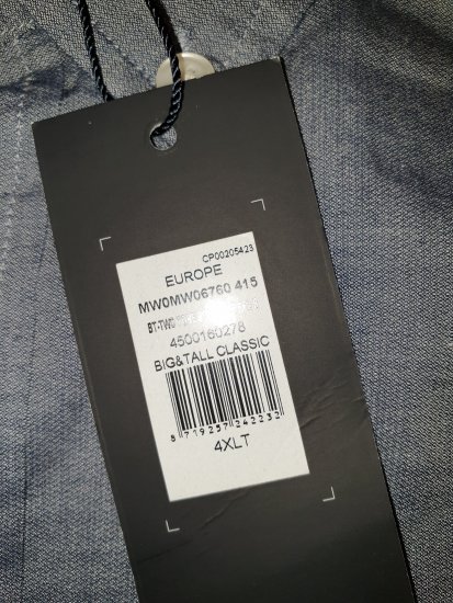 Tommy Hilfiger Two Tone Shirt - Motleyho bláznivý aprílový výpredaj - 