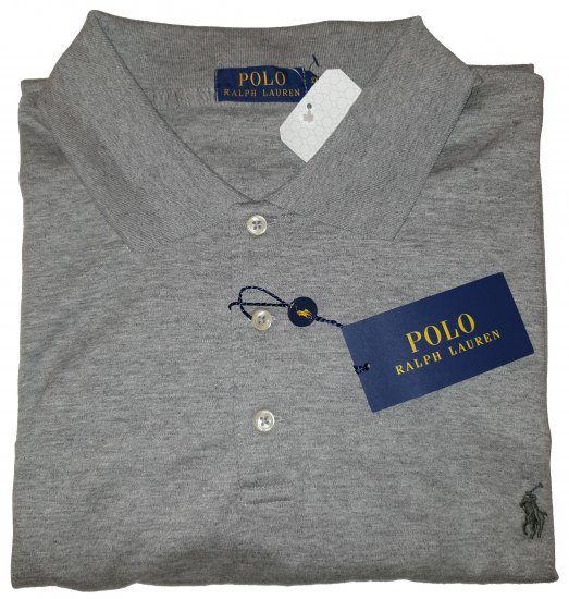 Ralph Lauren TC7E Polo Grey - Motleyho bláznivý aprílový výpredaj - 