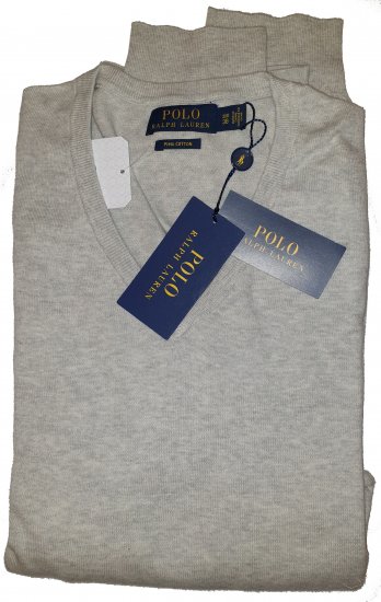 Polo Ralph Lauren 4001 Sweater Grey - Motleyho bláznivý aprílový výpredaj - 