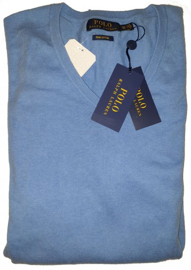 Polo Ralph Lauren 4002 Sweater Blue - Motleyho bláznivý aprílový výpredaj - 