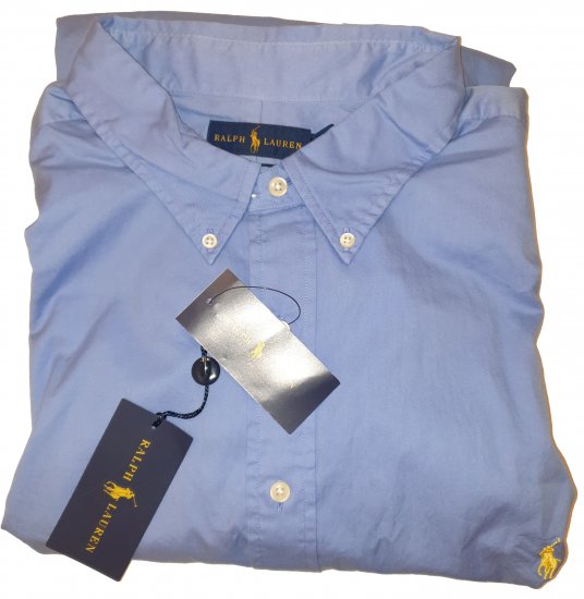Polo Ralph Lauren HRB IS BLU Shirt - Motleyho bláznivý aprílový výpredaj - 