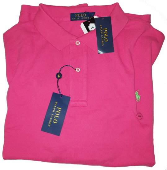 Polo Ralph Lauren TC6D Pink Polo - Motleyho bláznivý aprílový výpredaj - 