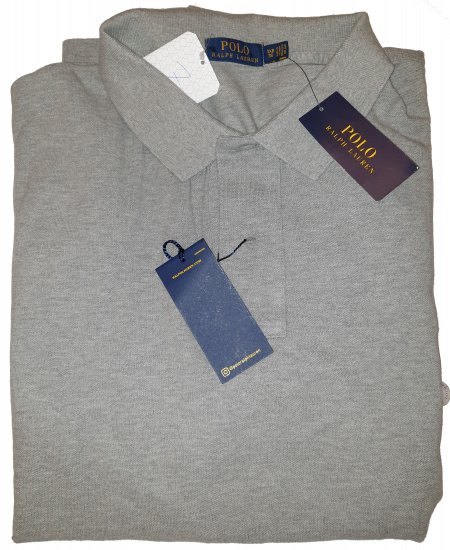 Polo Ralph Lauren TC7O Polo Heather Grey - Motleyho bláznivý aprílový výpredaj - 
