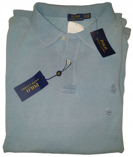 Polo Ralph Lauren Classic Polo Blue - Motleyho bláznivý aprílový výpredaj - 