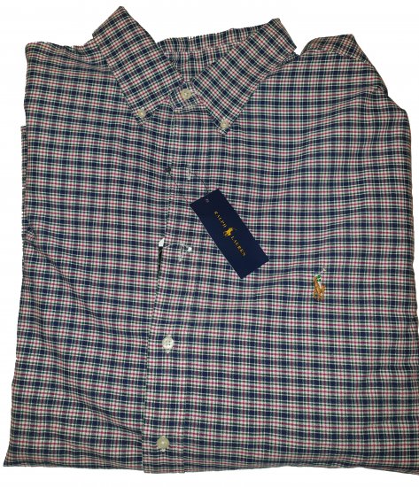Polo Ralph Lauren TC6M Shirt Navy/Pink - Motleyho bláznivý aprílový výpredaj - 