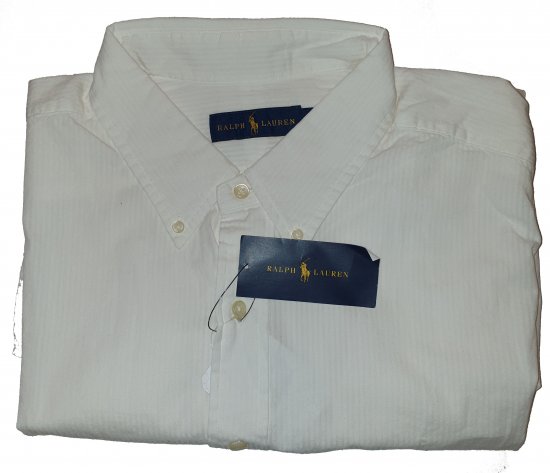 Polo Ralph Lauren TC7I White Short Sleeve Shirt - Motleyho bláznivý aprílový výpredaj - 