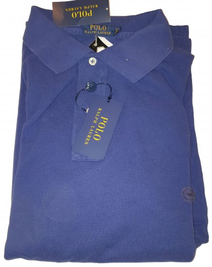 Ralph Lauren TC7C Polo Yale Blue - Motleyho bláznivý aprílový výpredaj - 