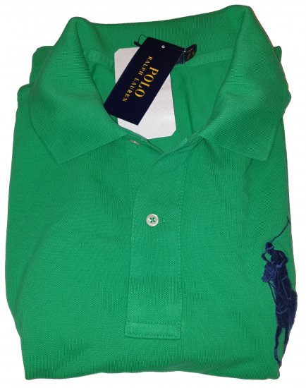Ralph Lauren TC6F Polo Flag Green - Motleyho bláznivý aprílový výpredaj - 