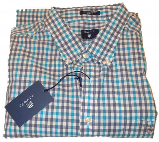 Gant 347620 Shirt Blue - Motleyho bláznivý aprílový výpredaj - 