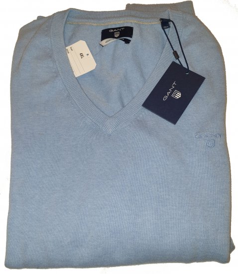 Gant 83072 Sweater Blue - Motleyho bláznivý aprílový výpredaj - 