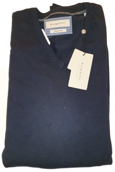 Bugatti 95510 Knit Navy - Motleyho bláznivý aprílový výpredaj - 