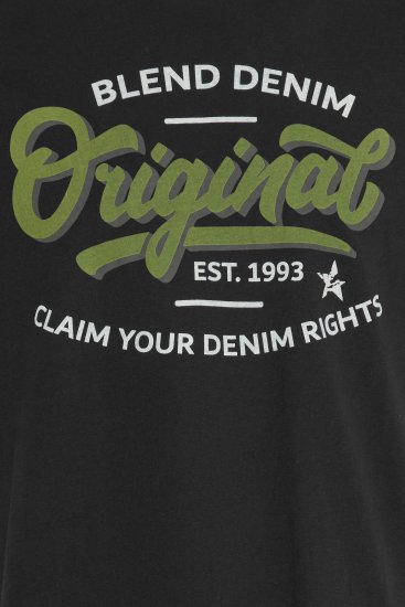 Blend 4568 T-Shirt Black - Tričká - Nadrozmerné tričká - 2XL-14XL