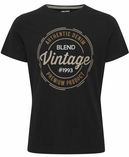 Blend 8411 T-Shirt Black - Tričká - Nadrozmerné tričká - 2XL-14XL