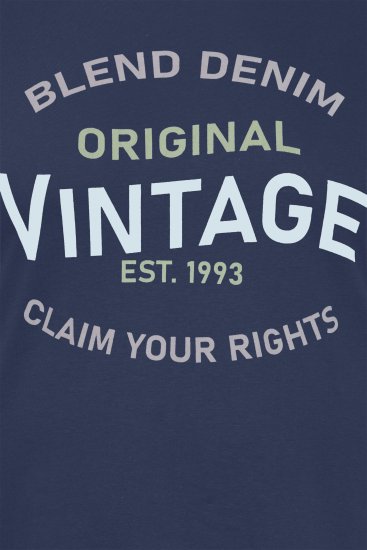 Blend 5018 T-Shirt Navy - Tričká - Nadrozmerné tričká - 2XL-14XL