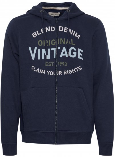 Blend 5054 Hoodie Dress Blues - Mikiny & mikiny bez kapucne - Mikiny & Mikiny s Kapucňou 2XL-12XL