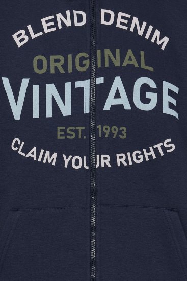 Blend 5054 Hoodie Dress Blues - Mikiny & mikiny bez kapucne - Mikiny & Mikiny s Kapucňou 2XL-12XL