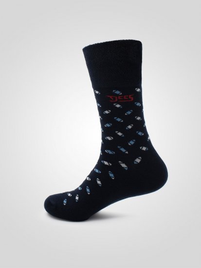 D555 Harold 3 Extra Wide Comfort Fit Socks 3-pack Navy/Denim - Spodná bielizeň - Spodné Prádlo 2XL-8XL