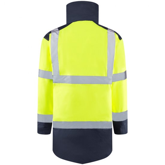 Leo Tawstock Warm Quilted Anorak Hi-Vis Yellow/Navy - Pracovné odevy - Pracovné Odevy 3XL-6XL