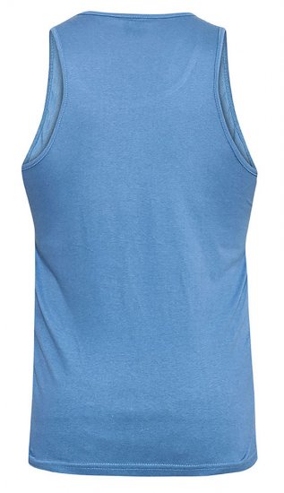 D555 Fabio Tanktop Teal - Tričká - Nadrozmerné tričká - 2XL-14XL