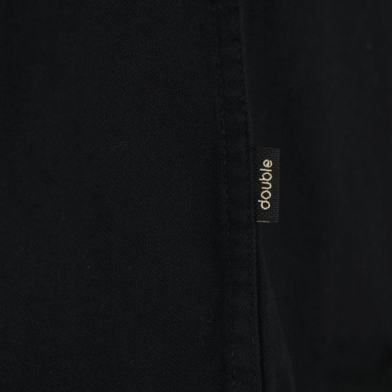 Double Outfitters GS-5126 Košeľa s patentmi Čierna - Košele - Košele 2XL-10XL