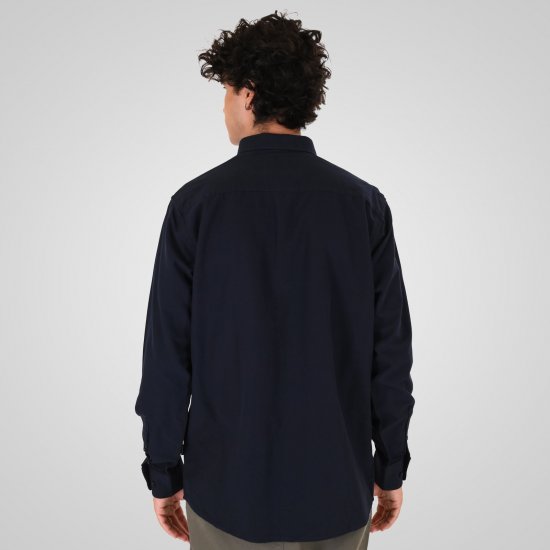 Double Outfitters GS-5225 Oxfordská košeľa Námornícka modrá - Košele - Košele 2XL-10XL