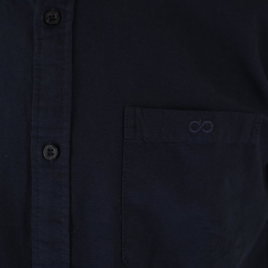 Double Outfitters GS-5225 Oxfordská košeľa Námornícka modrá - Košele - Košele 2XL-10XL