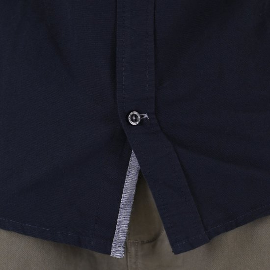 Double Outfitters GS-5225 Oxfordská košeľa Námornícka modrá - Košele - Košele 2XL-10XL