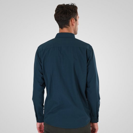 Double Outfitters GS-5225 Oxfordská košeľa Tmavozelená - Košele - Košele 2XL-10XL