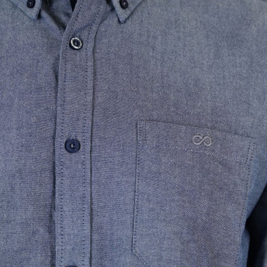 Double Outfitters GS-5225 Oxfordská košeľa Svetlomodrá - Košele - Košele 2XL-10XL