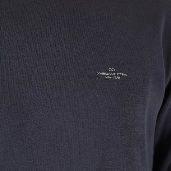 Double Outfitters MTOP-1141 Mikina Antracitová - Mikiny & mikiny bez kapucne - Mikiny & Mikiny s Kapucňou 2XL-12XL