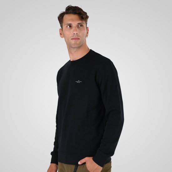 Double Outfitters MTOP-1141 Mikina Čierna - Mikiny & mikiny bez kapucne - Mikiny & Mikiny s Kapucňou 2XL-12XL