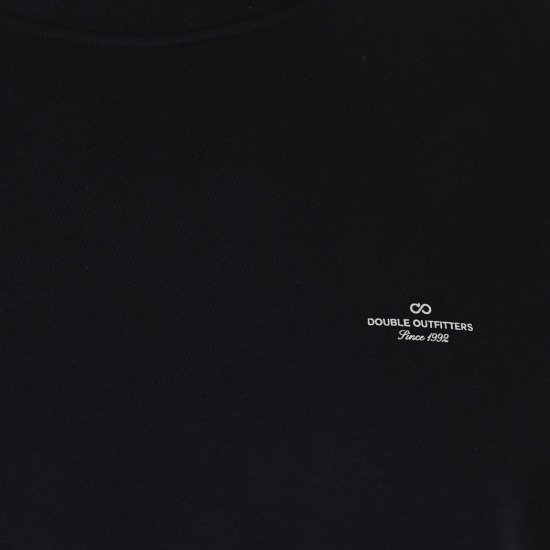 Double Outfitters MTOP-1141 Mikina Čierna - Mikiny & mikiny bez kapucne - Mikiny & Mikiny s Kapucňou 2XL-12XL