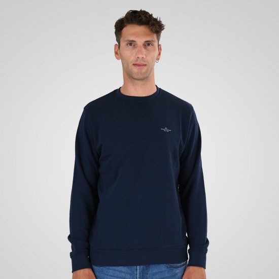 Double Outfitters MTOP-1141 Mikina Námornícka modrá - Mikiny & mikiny bez kapucne - Mikiny & Mikiny s Kapucňou 2XL-12XL