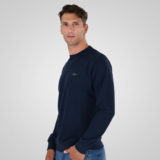 Double Outfitters MTOP-1141 Mikina Námornícka modrá - Mikiny & mikiny bez kapucne - Mikiny & Mikiny s Kapucňou 2XL-12XL