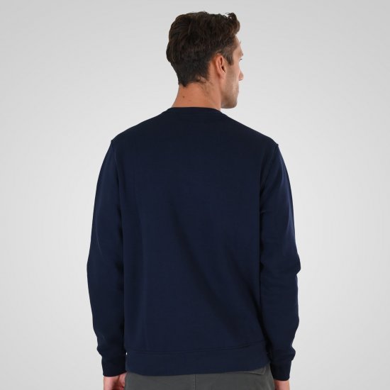 Double Outfitters MTOP-1151 Mikina Námornícka modrá - Mikiny & mikiny bez kapucne - Mikiny & Mikiny s Kapucňou 2XL-12XL