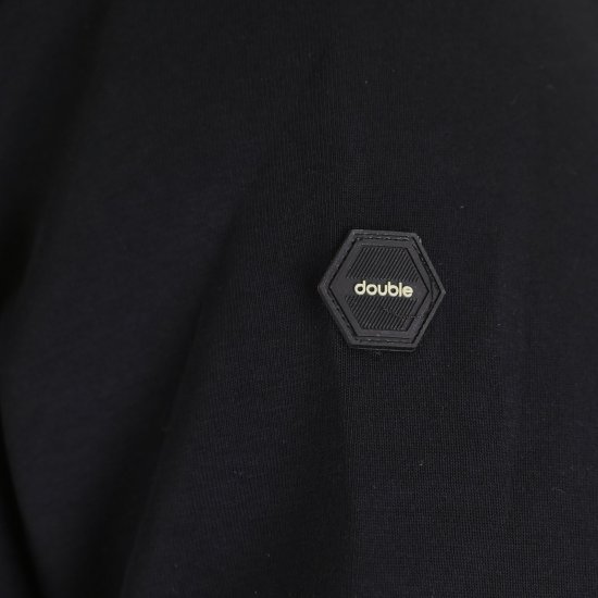 Double Outfitters MTOP-1160 Mikina s kapucňou na zips Čierna - Mikiny & mikiny bez kapucne - Mikiny & Mikiny s Kapucňou 2XL-12XL