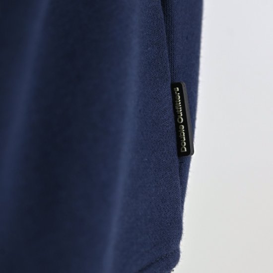 Double Outfitters MTOP-1163 Mikina s krátkym zipsom Námornícka modrá - Mikiny & mikiny bez kapucne - Mikiny & Mikiny s Kapucňou 2XL-12XL