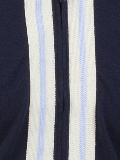 Mish Mash Belgrade Zip Through Polo Navy - Polokošele - Polokošele 2XL-8XL