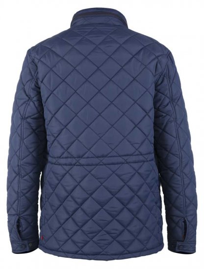 D555 Dalwood Quilted Jacket With Zip Away Hood - Bundy - Bundy Nadmerné Veľkosti 2XL-8XL