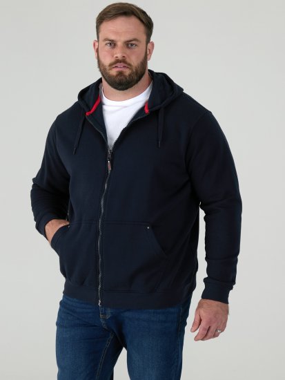 D555 Cantor Hoodie Black - Mikiny & mikiny bez kapucne - Mikiny & Mikiny s Kapucňou 2XL-12XL