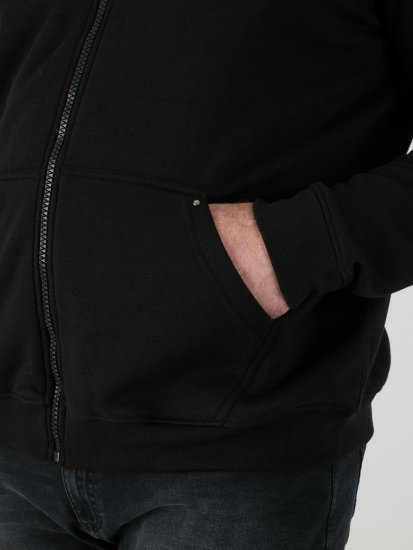 D555 Cantor Hoodie Black - Mikiny & mikiny bez kapucne - Mikiny & Mikiny s Kapucňou 2XL-12XL