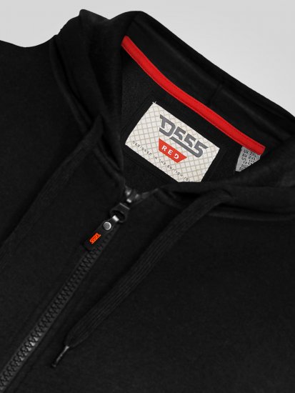 D555 Cantor Hoodie Black - Mikiny & mikiny bez kapucne - Mikiny & Mikiny s Kapucňou 2XL-12XL