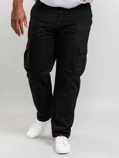 D555 Robert Cargo pants Black - Džínsy & nohavice - Džínsy a Nohavice - W40-W70